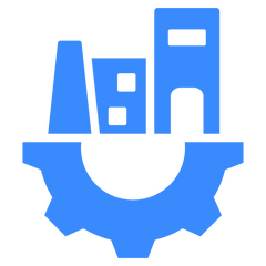 Private infrastructure Icon Private infrastructure Icon